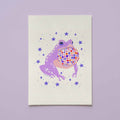 Disco Frog Art Print 🐸🪩