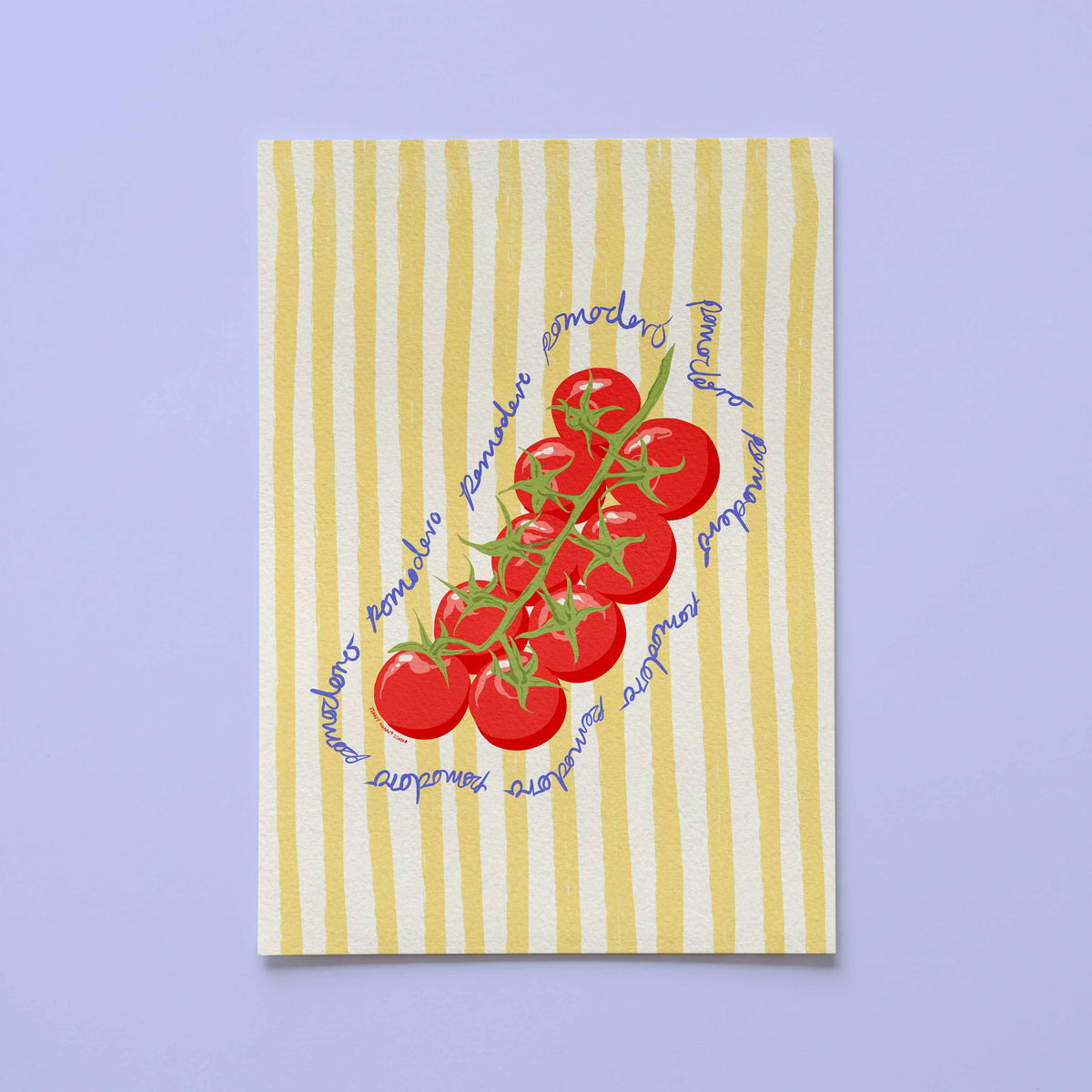 Pomodoro Tomato Art Print 🍅✨